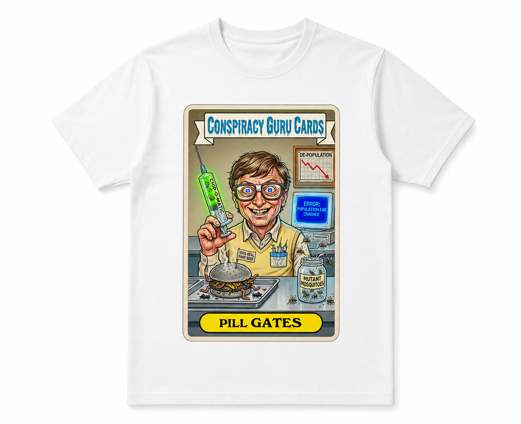 Conspiracy Guru Cards – T-Shirt