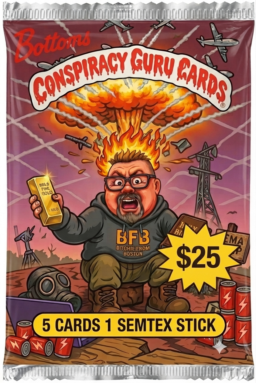 Conspiracy Guru Cards – Single Foil Booster Pack (Series 1: Part A)