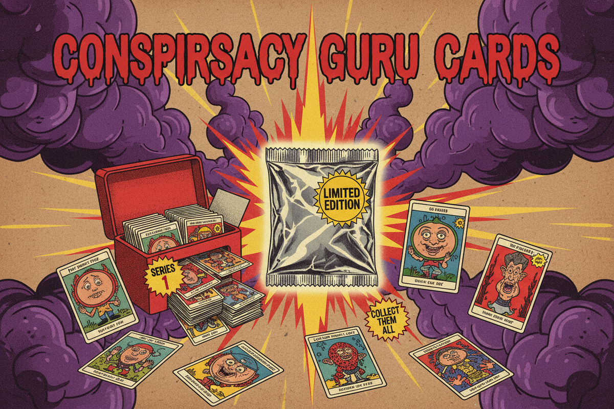 Conspiracy Guru Cards Hero Banner